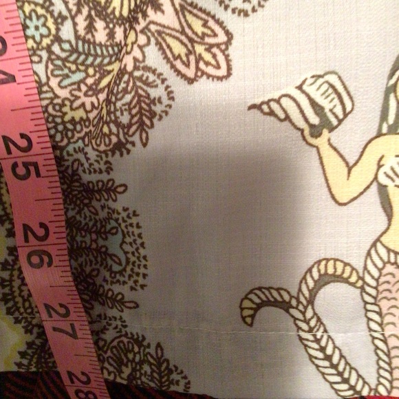 Womens Linen Blend Wide Leg Pants - Picture 7 of 7